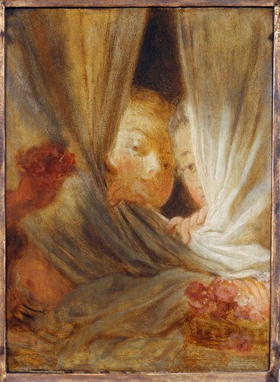 Die Neugierigen von Jean-Honore Fragonard