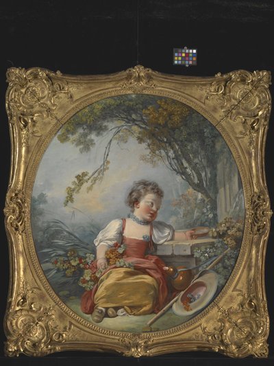 Pieni pyhiinvaeltaja (öljy kankaalle) tekijältä Jean Honore Fragonard