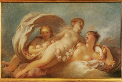 Kolme armoa (maalaus kankaalle) tekijältä Jean-Honore Fragonard