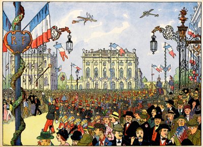 Kyläni, ne, jotka eivät unohda: 14. heinäkuuta tekijältä Jean Jacques (1873 1951) Waltz