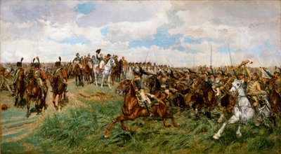 1807, Friedland (öljy kankaalle) tekijältä Jean Louis Ernest Meissonier