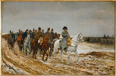 Campagne de France (maalaus puulle) tekijältä Jean-Louis Ernest Meissonier