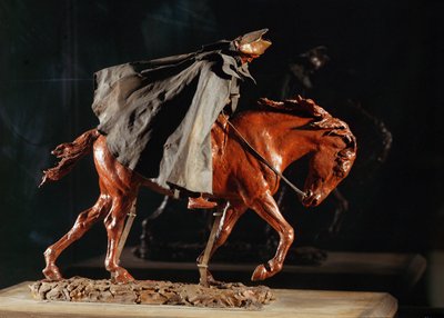 Le voyageur - Matkamies tuulessa Vaha, kangas (Vaha, kangas, kupari, puu) tekijältä Jean-Louis Ernest Meissonier