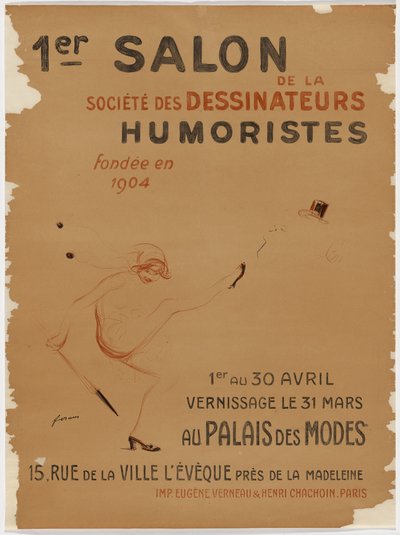Humoristien 1. salonki, Palais des Modes tekijältä Jean-Louis Forain