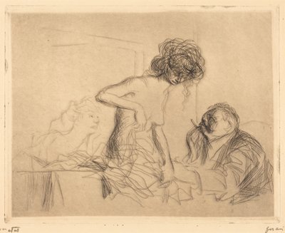 Yksityishuoneessa (1. laatta) tekijältä Jean-Louis Forain
