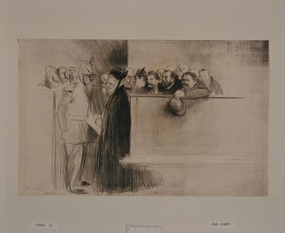 Yleisö (3. kuva) tekijältä Jean-Louis Forain