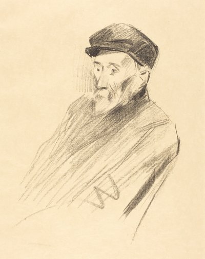 Renoirin muotokuva (3. laatta) tekijältä Jean-Louis Forain