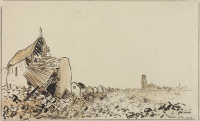 Reims, 9bre 1918 tekijältä Jean-Louis Forain