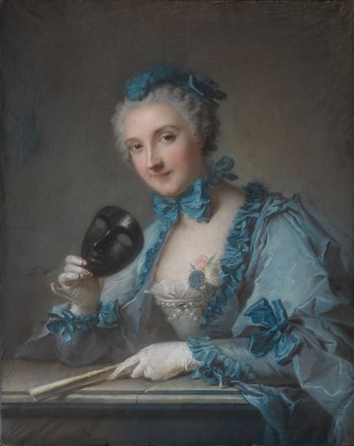 Louise-Geneviève Royerin muotokuva tekijältä Jean-Marc Nattier