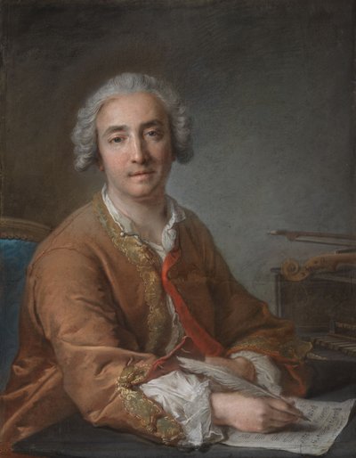 Säveltäjä Joseph-Nicolas-Pancrace Royerin muotokuva tekijältä Jean-Marc Nattier