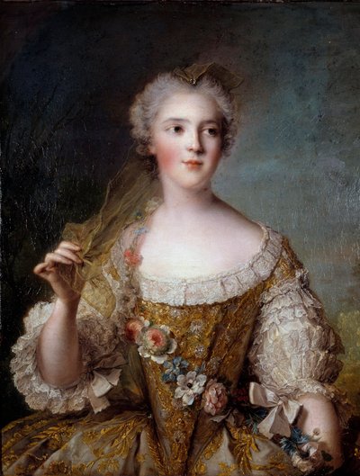 Ranskalaisen rouva Sophien muotokuva tekijältä Jean Marc Nattier
