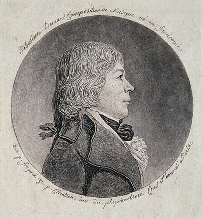 Sebastien Demar (1763-1832) kaiverrus Gilles-Louis Chretien (1754-1811) (kaiverrus) tekijältä Jean (after) Fouquet