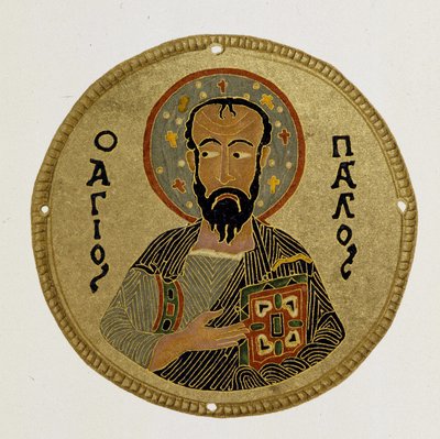 Pyhän Paavalin kääntymys matkalla Damaskokseen - ap. Fouquet tekijältä Jean (after) Fouquet