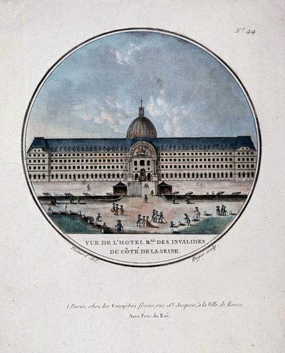 Les Invalides, Pariisi, Testard, 19. joulukuuta tekijältä Jean (after) Testard