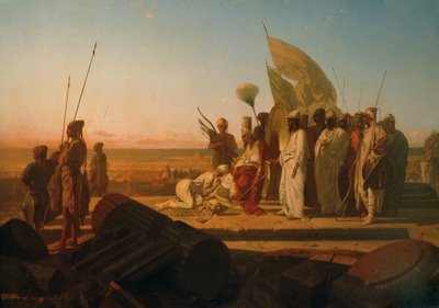 Xerxes Hellespontissa tekijältä Jean Adrien Guignet