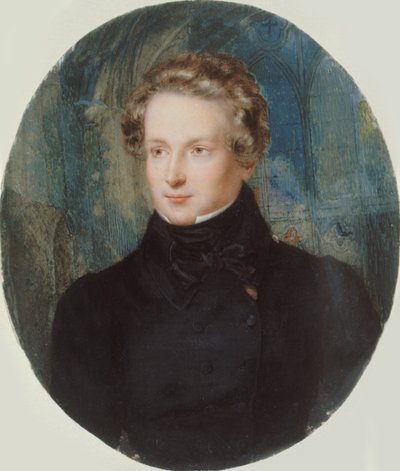 Victor Hugon muotokuva 1802-1885, 1822. tekijältä Jean Alaux