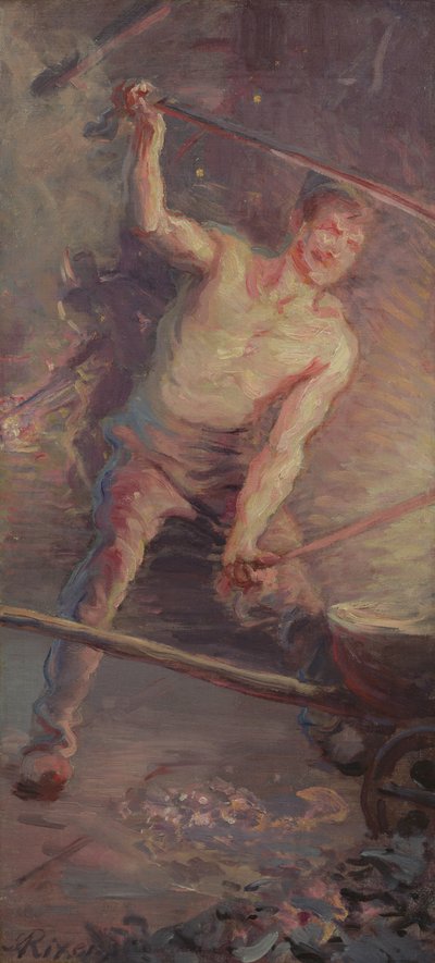 Tuli, 1889 tekijältä Jean Andre Rixens