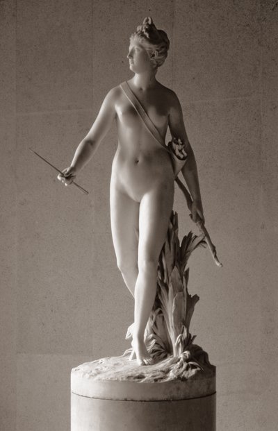 Diana metsästäjä, 1780 (marmori) tekijältä Jean Antoine Houdon