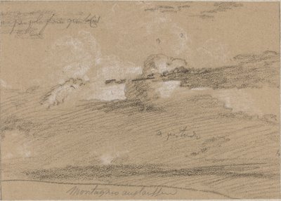 Estudi dels núvols sobre les muntanyes finlandeses tekijältä Jean Antoine Linck