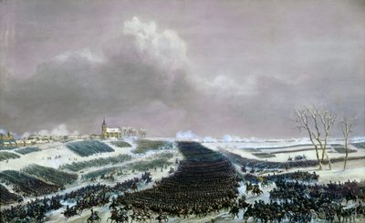 Preussisch-Eylaun taistelu 8. helmikuuta 1807 tekijältä Jean Antoine Simeon Fort