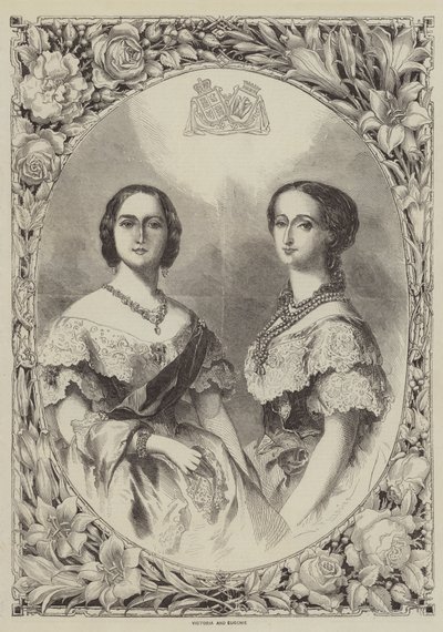 Victoria ja Eugenie tekijältä Jean Antoine Valentin Foulquier