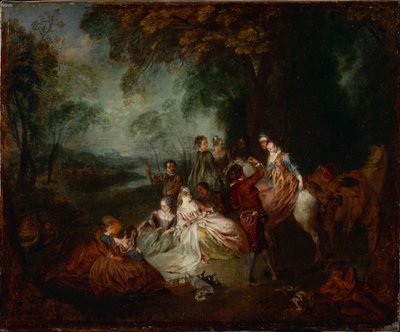 Fete Champetre tekijältä Jean Antoine Watteau