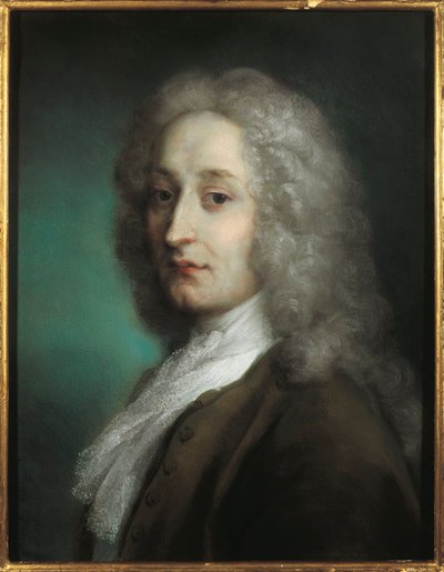 Italia, Treviso, Jean-Antoine Watteaun muotokuva tekijältä Jean Antoine Watteau
