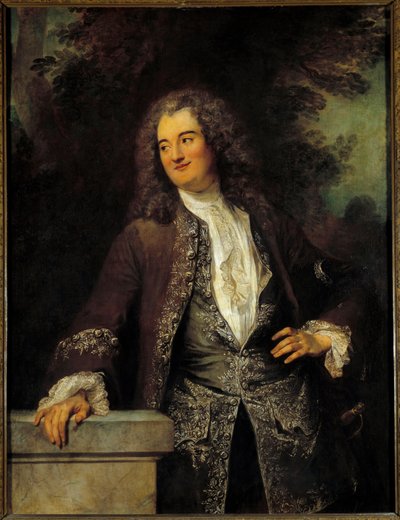 Gentilmanin muotokuva Jean Antoine Watteaun (1684-1721) maalaus 1715 su. 1,3x0,97 m tekijältä Jean Antoine Watteau