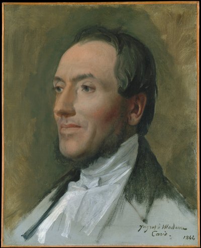 Edmond Cavé (1794-1852) tekijältä Jean Auguste Dominique Ingres