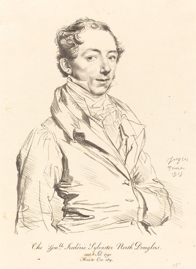 Frederic Sylvester Douglas tekijältä Jean Auguste Dominique Ingres