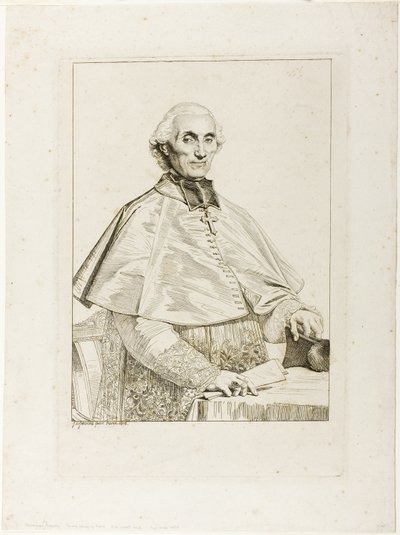 Gabriel Cortois de Pressigny tekijältä Jean Auguste Dominique Ingres