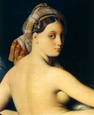 Hienoa Odaliskia tekijältä Jean Auguste Dominique Ingres
