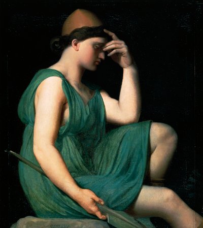 aHomer, Odysseia, Jean Auguste Dominique Ingres (1780-1867). tekijältä Jean Auguste Dominique Ingres