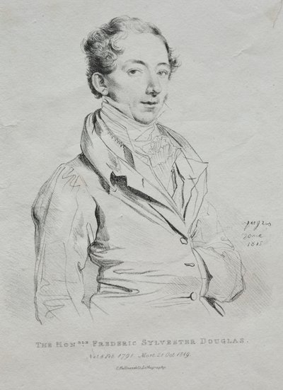 Arvoisa Frederic Sylvester Douglas, 1815. tekijältä Jean Auguste Dominique Ingres