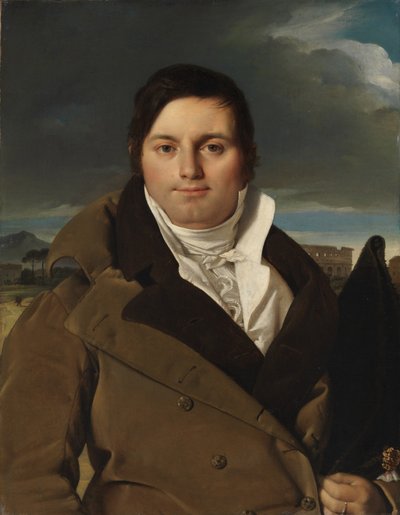 Joseph-Antoine Moltedo, n. 1810 (öljy kankaalle) tekijältä Jean Auguste Dominique Ingres