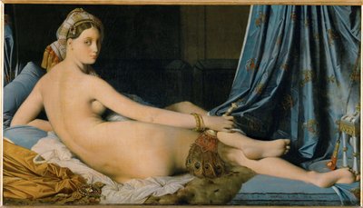 La Grande Odalisque - Suuri odalisko ... tekijältä Jean Auguste Dominique Ingres
