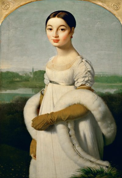 Neiti Caroline Riviere tekijältä Jean Auguste Dominique Ingres