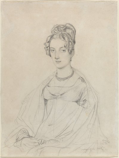 Rouva Edward Dodwell tekijältä Jean Auguste Dominique Ingres