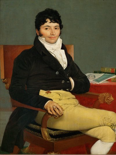 Philibert Riviere, kuninkaan neuvoston vetoomusten päällikkö ... tekijältä Jean Auguste Dominique Ingres