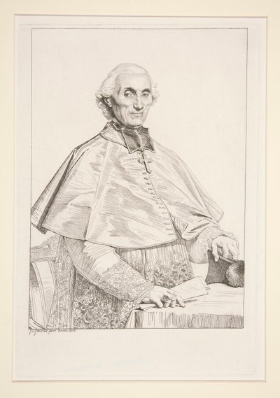 Gabriel Courtois de Pressignyn muotokuva tekijältä Jean Auguste Dominique Ingres