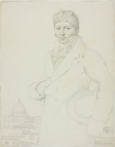 Jean-Louis Robinin muotokuva tekijältä Jean Auguste Dominique Ingres