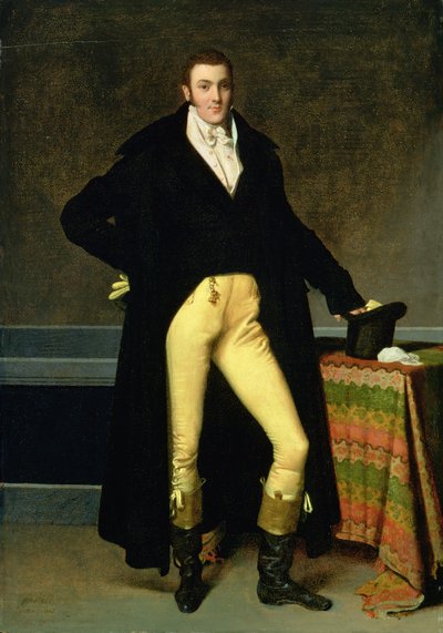Huonekalut ja erilaiset esineet 1100- ja 1300-luvuilta tekijältä Jean Auguste Dominique Ingres