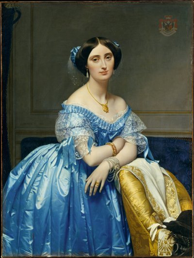 Muotokuva prinsessa Albert de Brogliesta tekijältä Jean Auguste Dominique Ingres