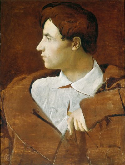 Arkkitehti Jean-Baptiste Desdébanin muotokuva 1781-1833, n. 1810. tekijältä Jean Auguste Dominique Ingres