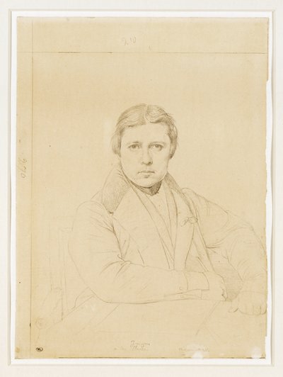 Taiteilijan omakuva ... tekijältä Jean Auguste Dominique Ingres