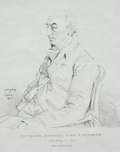 Sylvester Lord Glenbervie, 1815. tekijältä Jean Auguste Dominique Ingres