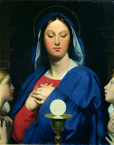 Neitsyt isännän, 1866 tekijältä Jean Auguste Dominique Ingres