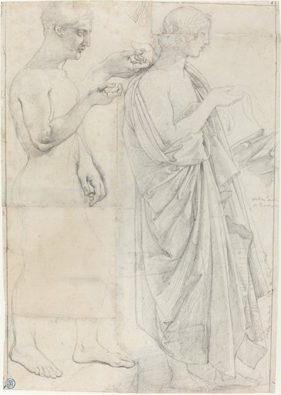 Kaksi Vergilius-tutkimusta tekijältä Jean Auguste Dominique Ingres
