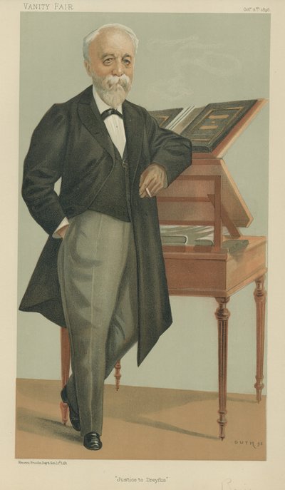Monsieur Henri Brisson (värilitho) tekijältä Jean Baptiste (after) Guth