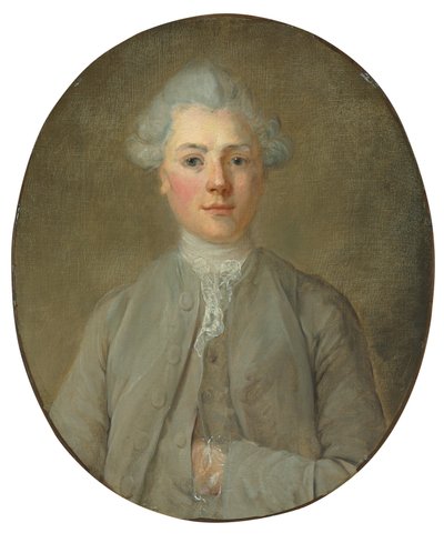Nuoren pojan muotokuva tekijältä Jean Baptiste (attr. to) Perronneau